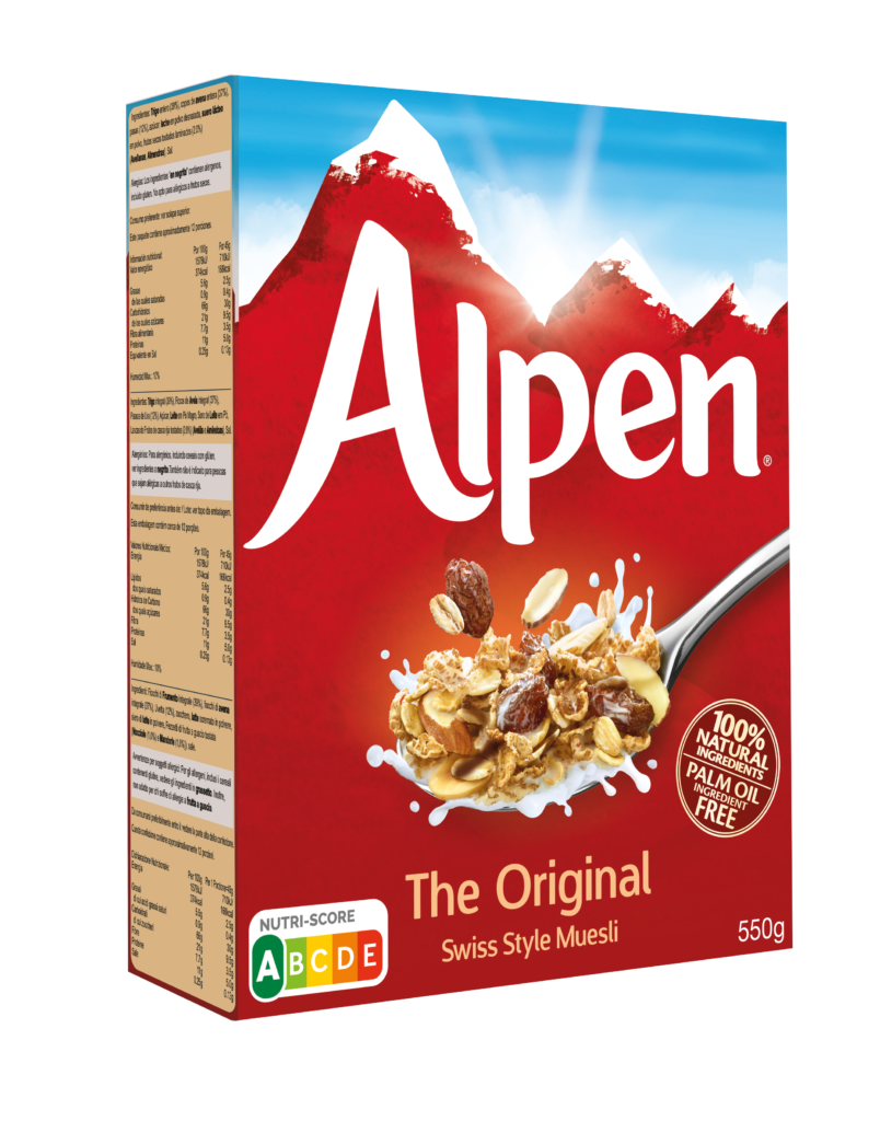 Alpen Original Muesli Weetabix Cereals